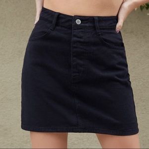 John Galt Margret Denim Skirt